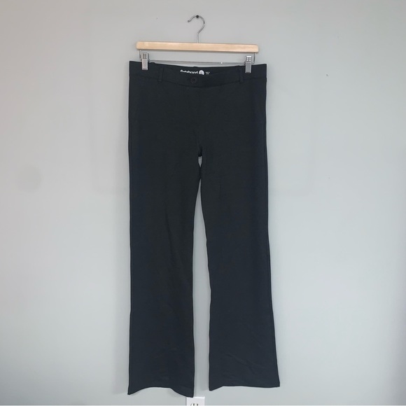 Betabrand Boot-Cut Classic Dress Pant Yoga  Pant Charcoal‎ Grey Size Large Long - Picture 2 of 10